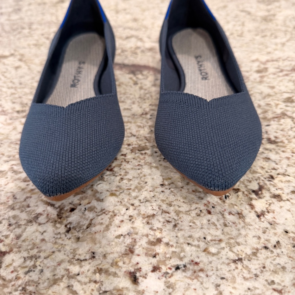 Rothy's Point Flats Navy size 8 - Picture 6 of 6